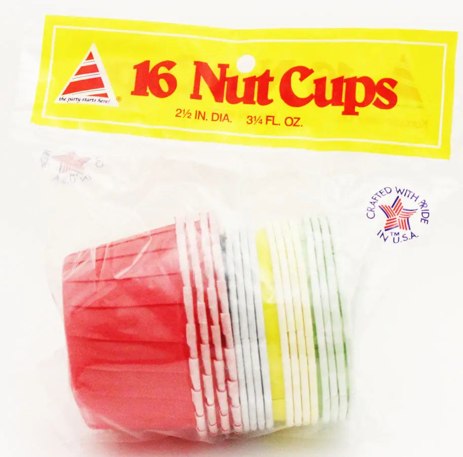 Paper Souffle Cups, 3.25 Oz Assortments - 16 Cups/Bag  - Party Direct
