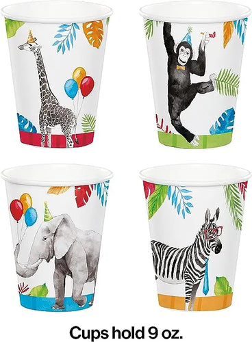 Party Animals 9oz Cup - 96 Cups/Unit Party Direct