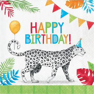 Party Animals Luncheon Napkins - 192 Napkins/Case Party Direct