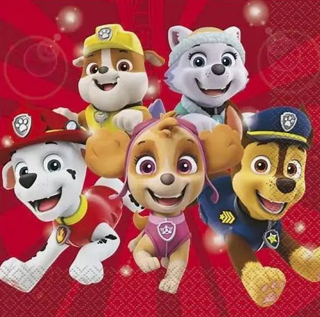Paw Patrol Luncheon Napkin - 16 Napkins/Pack or 192 Napkins/Unit Party Direct