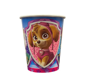 Paw Patrol "Skye Pink" 9oz Cups - 8 Cups/Pack or 96 Cups/Unit