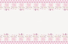 Load image into Gallery viewer, Pink Floral Elephant Plastic Table Cover - 1 Each  - Party Direct
