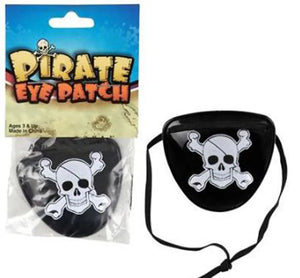 Pirate Eye Patch, 3" Plastic Toy  - Party Direct