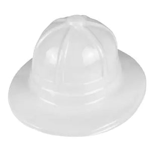 Plastic Safari Hat (White)  - Party Direct