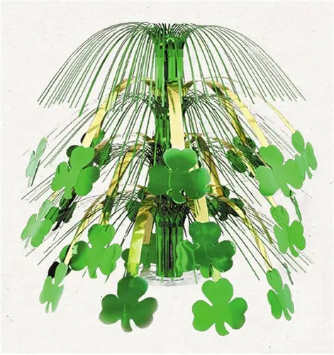 Shamrock Table Fountain - 1 Each  - Party Direct