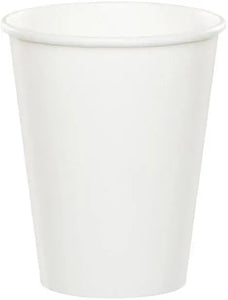 Solid Color Cups, 9oz, Paper - 14/Pack or 252/Case Party Direct