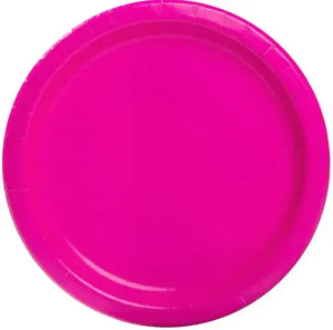Solid Color Dessert Plates, 7" Paper - 20/Pack or 240/Case - Discontinued Party Direct