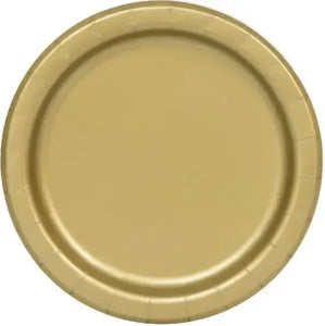 Solid Color Dessert Plates, 7" Paper - 20/Pack or 240/Case - Discontinued Party Direct