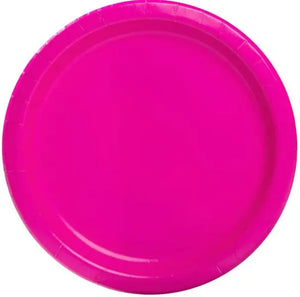 Solid Color Paper Plates, 9" Dinner - 16/Pack or 240/Case - DISCONTINUED Party Direct