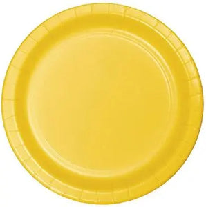 Solid Color Paper Plates, 9" Dinner - 16/Pack or 240/Case - DISCONTINUED Party Direct