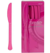 Load image into Gallery viewer, Solid Color Plastic Knives - 100/Pack or 600/Case  - Party Direct
