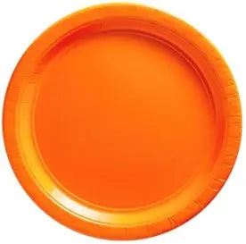 Solid Color Plates, 6.75", Paper  - 50/Pack or 300/Case  - Party Direct