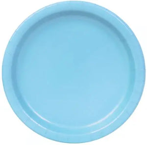 Solid Color Plates, 8.5" Dinner, Paper - 50/Pack or 300/Case  - Party Direct