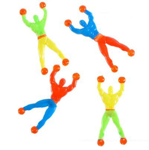 Sticky Wall Climbers - Assorted Colors  - Party Direct