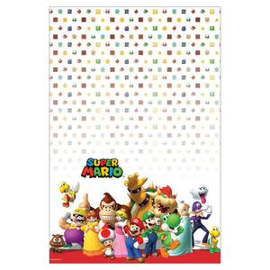 Super Mario Brothers Plastic Table Cover  - Party Direct