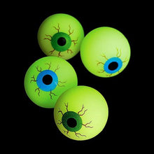 Load image into Gallery viewer, Glow In Dark 1&quot; Bouncing Eye Balls, 144 / Bag
