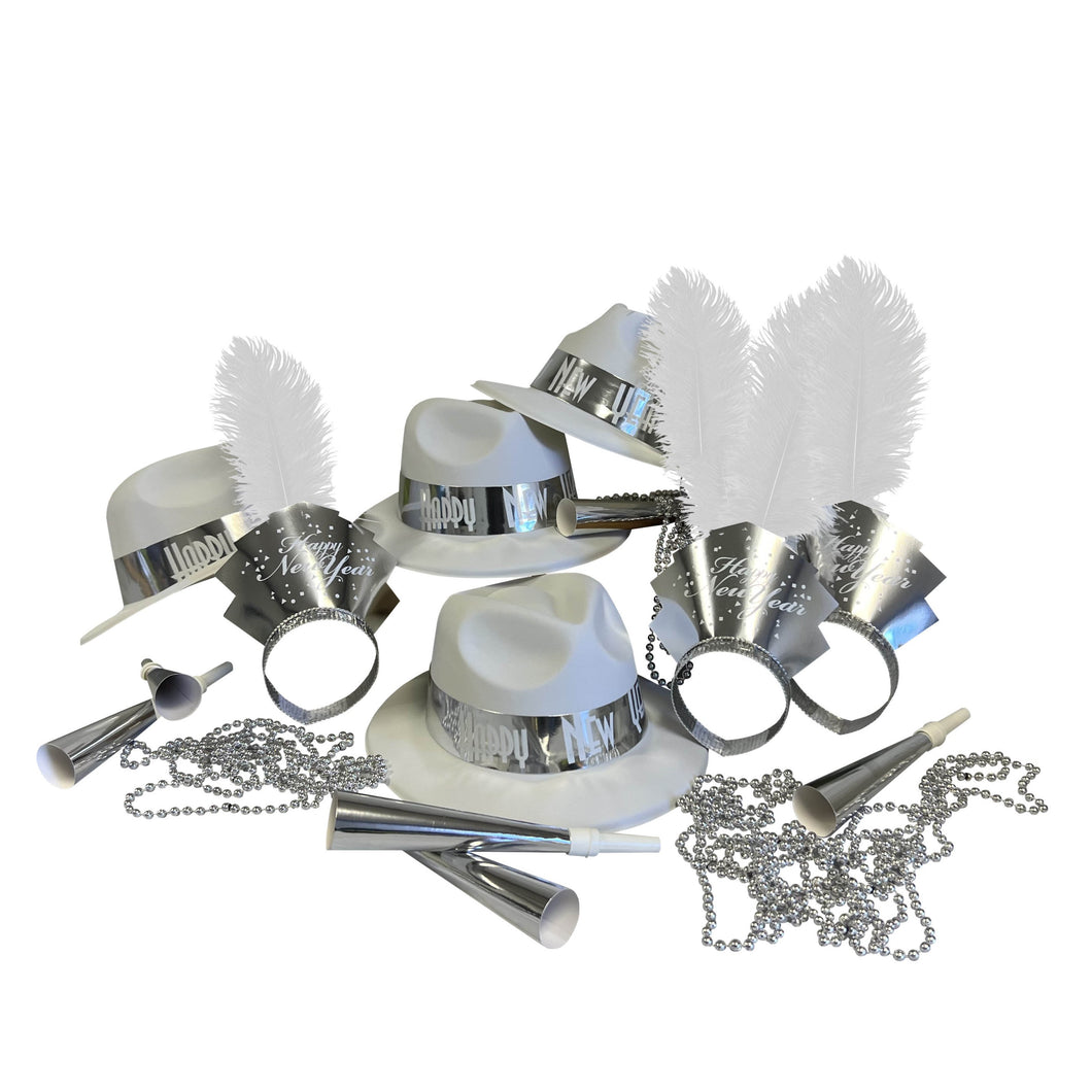 Silver Jazz Party Kit for 50