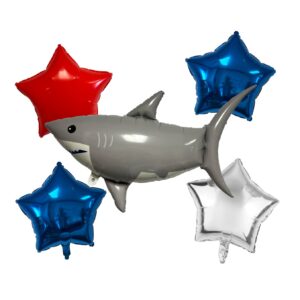 Shark Party 5-Piece Balloon Kit