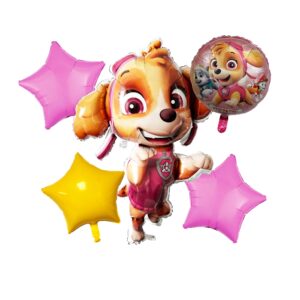 Paw Patrol "Skye Pink" 5-Piece Balloon Kit
