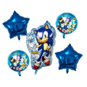 Sonic Hedgehog 5-Piece Balloon Kit