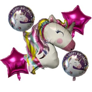 Unicorn 5-Piece Balloon Kit