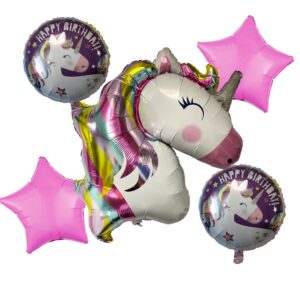 Unicorn 5-Piece Balloon Kit