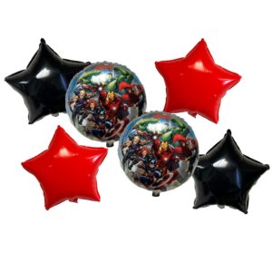 Marvel Avengers 6-Piece Balloon Kit
