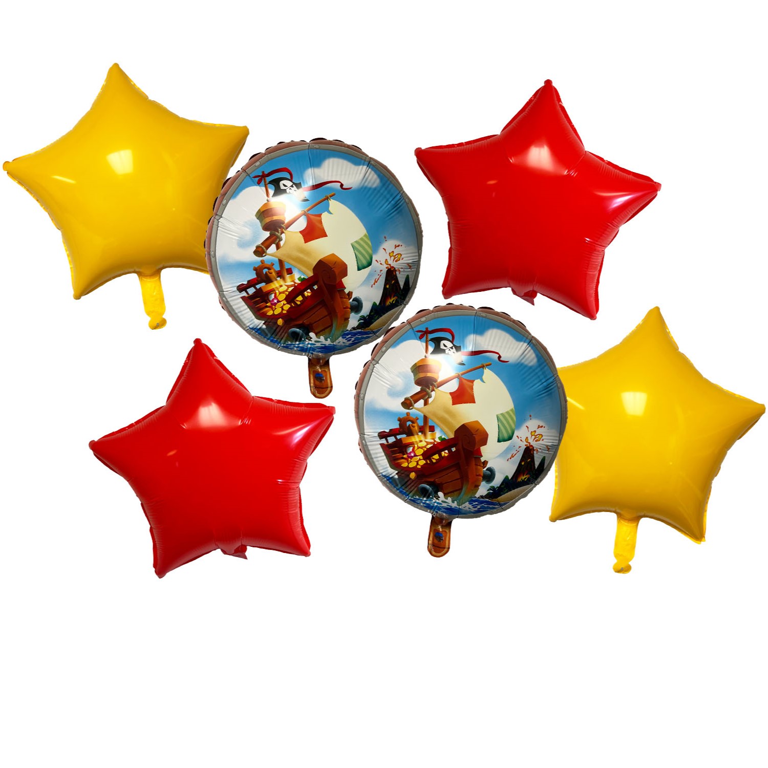 Pirate Treasure 6-Piece Balloon Kit