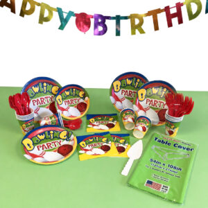 Bowling Party Birthday Deluxe Kit for 8 or 16 Guests