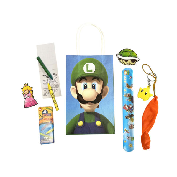 Super Mario Brothers Mega Fun Favor Bag - 1 Each - Image 2