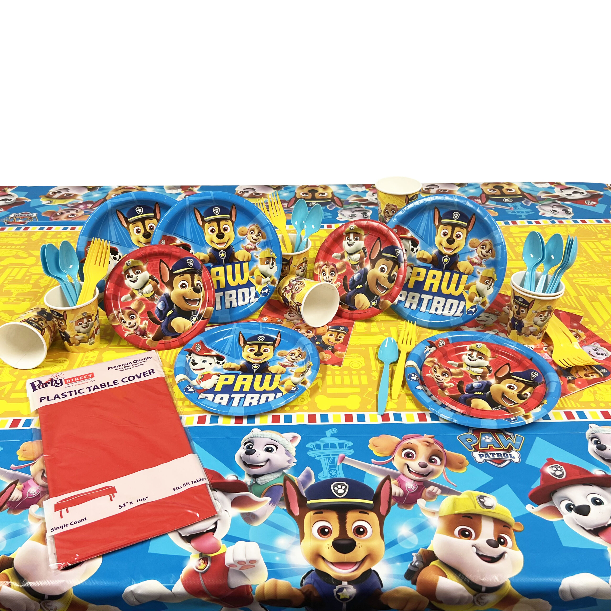 Paw Patrol Birthday Party Kit for 8 or 16 Guests