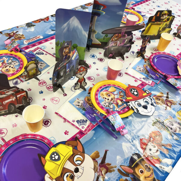 Paw Patrol-Skye Pink 7" Plate - 8 Plates/Pack - Image 3