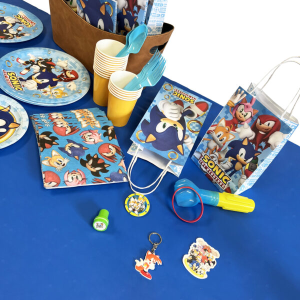 Sonic Hedgehog Mega Fun Favor Bag - 1 Each - Image 2