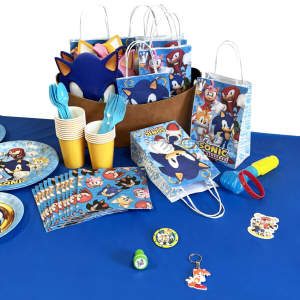 Sonic Hedgehog Mega Fun Favor Bag - 1 Each - Image 3