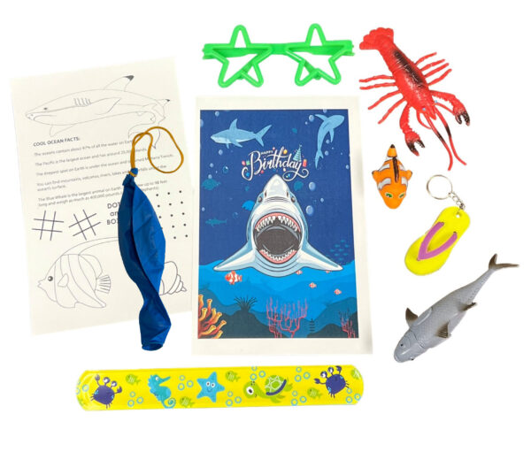 Shark Mega Fun Favor Bag - 1 Each