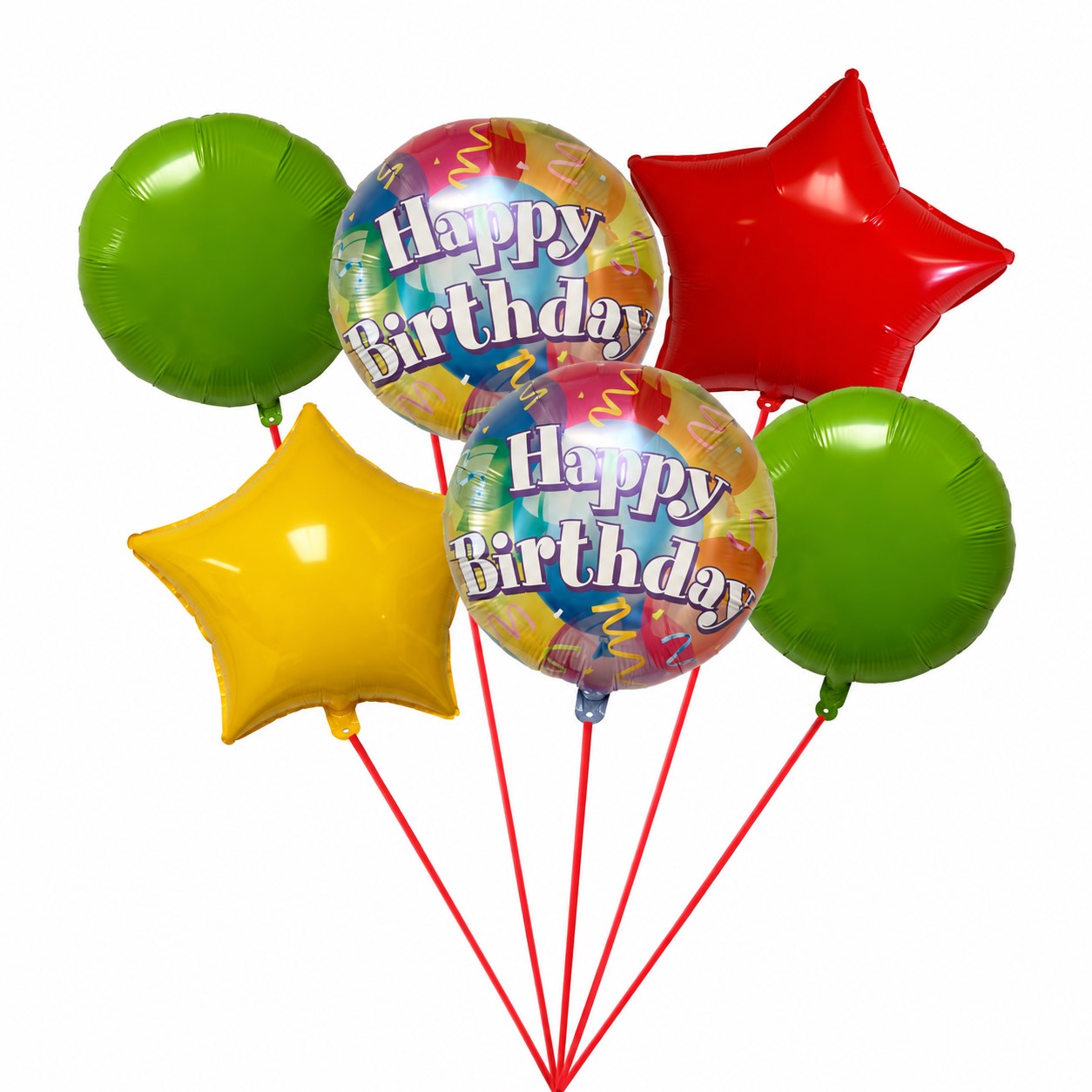 Birthday Celebration 6-Piece Balloon Kit - Image 2