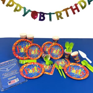 Just Party Birthday Deluxe Kit for 8 or 16 Guests