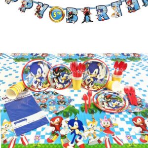 Sonic Birthday Party Deluxe Kit for 8 or 16 Guests