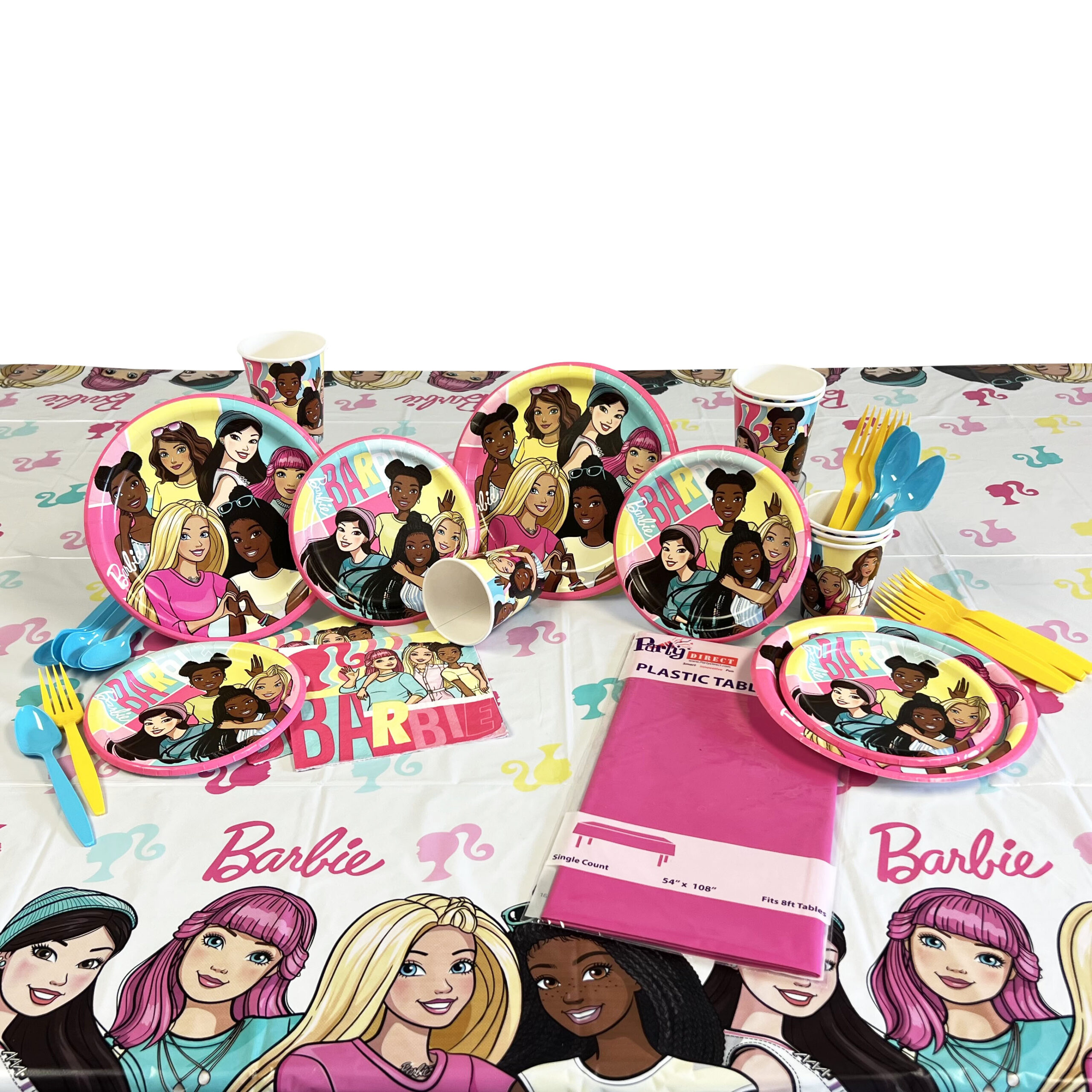 Barbie Birthday Party Kit for 8 or 16 Guest