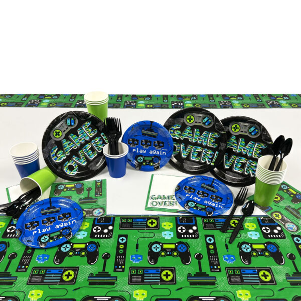 Gamer Party Kit for 8 or 16 Guests