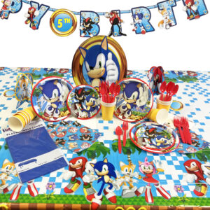BACK IN STOCK SOON...Sonic Birthday Party Deluxe Kit for 8 or 16 Guests
