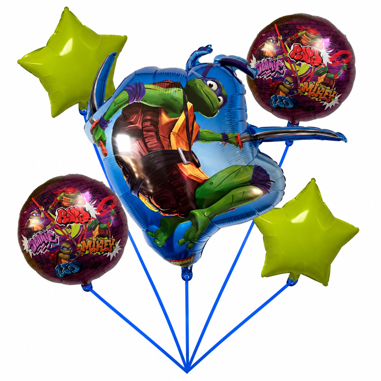 Teenage Mutant Ninja Turtles 5-Piece Balloon Kit - Image 4