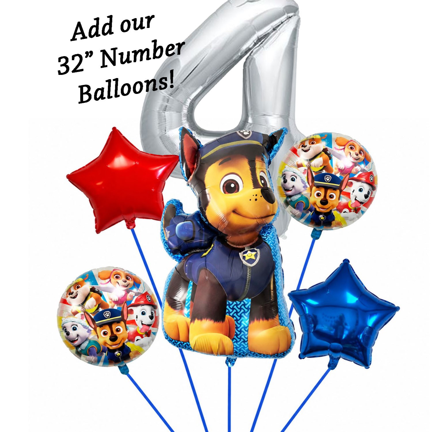 Paw Patrol 5-Piece Balloon Kit - Image 3