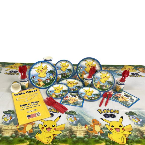 Pokemon Party Kit for 10 or 20 Guests
