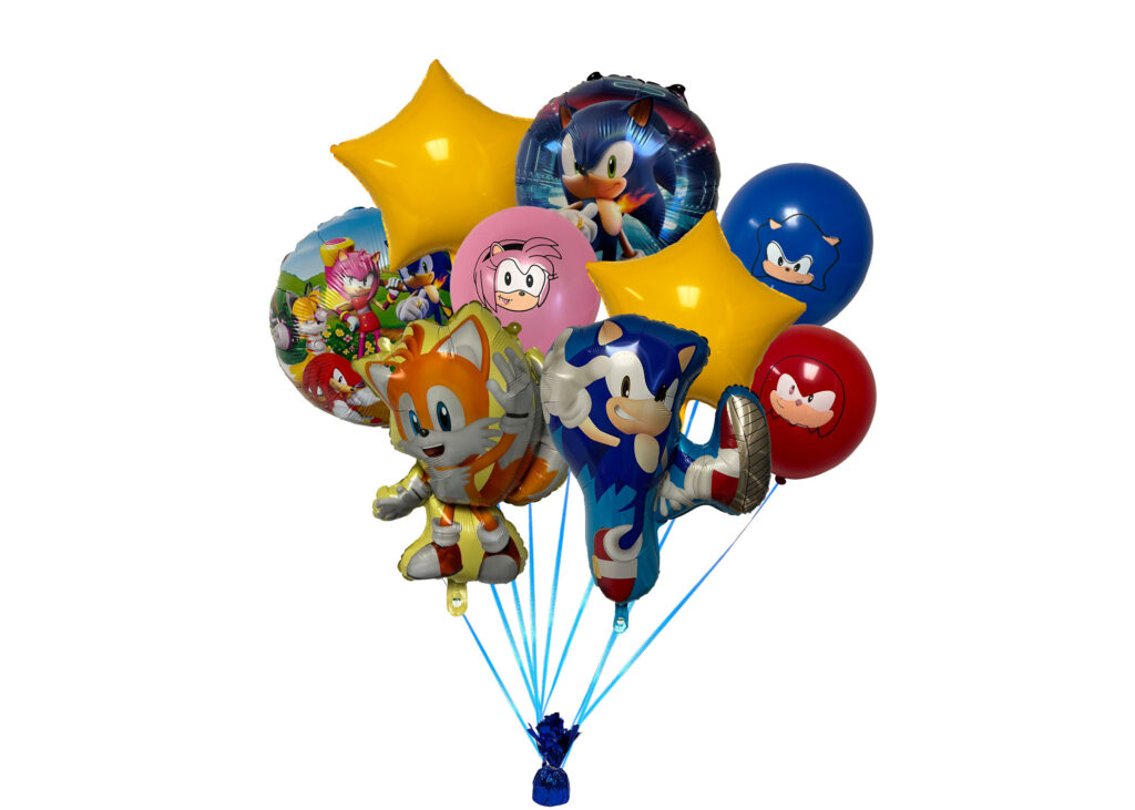 Sonic Hedgehog Balloon Kit - Party Direct