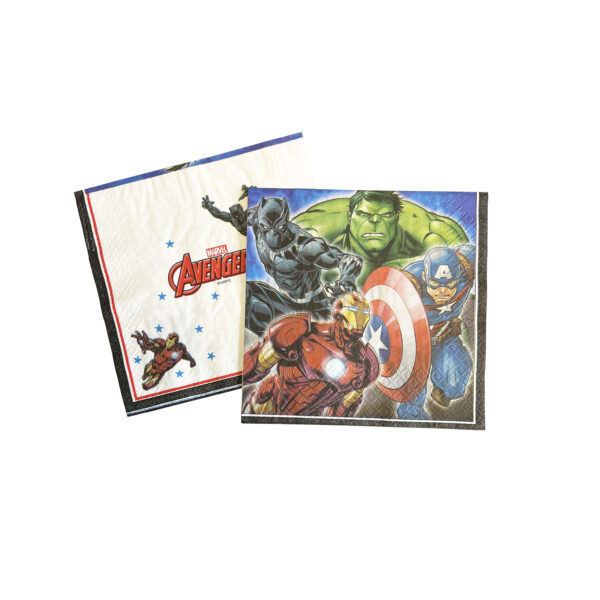 Marvel Avengers Luncheon Napkins - 16 Napkins