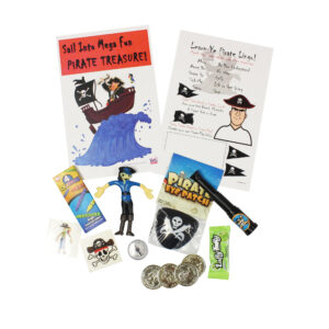 Pirate Treasure Mega Fun Favor Bag - 50 Bags/Case