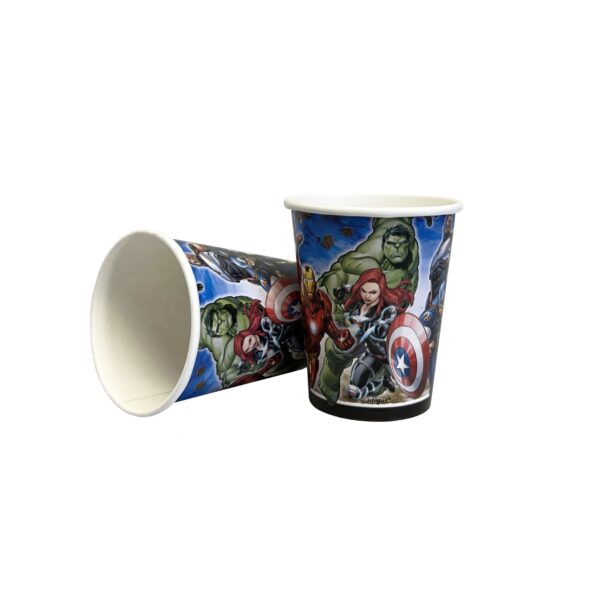 Marvel Avengers 9oz Cups - 8 Cups or 96 Cups/Case
