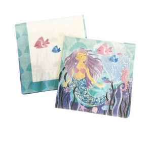 Mermaid Luncheon Napkins - 16 Napkins