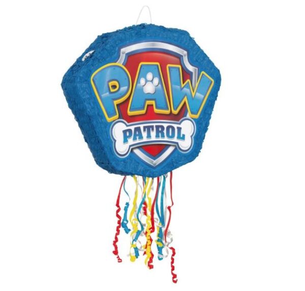 "Paw Patrol, Shield", Drum Pop-Out Pinata - 1 Pinata